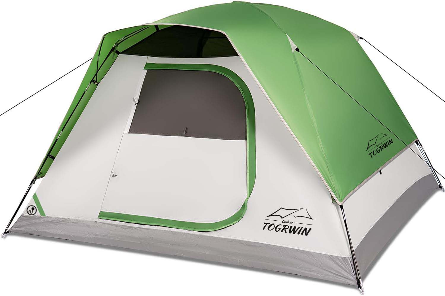 Torgwin Camping Tenda, tende a cupola di 4 persone per il campeggio con la mosca della pioggia